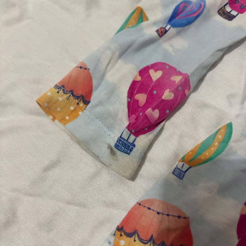 Little Sleepies Play Balloon Ride Twirl Dress Bodysuit 18-24 Months - Picture 2 of 7